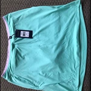 Teal golf skort size medium with tags